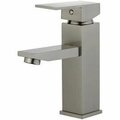 Comfortcorrect 2 x 4.1 x 6.8 in. Granada Single Handle Bathroom Vanity Faucet Brushed Nickel CO2800586